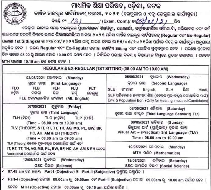 Matric examination Matric examination