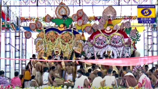 ଆରମ୍ଭ ହେଲା ଗଜାନନ ବେଶ