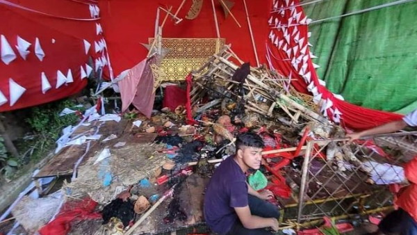 ବାଂଲାଦେଶରେ ହିନ୍ଦୁଙ୍କ ଉପରକୁ ଆକ୍ରମଣ