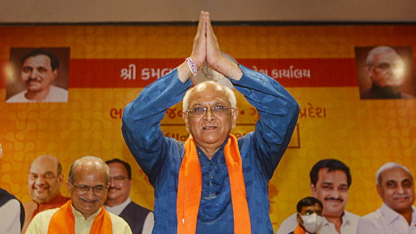 ଗୁଜୁରାଟର ନୂତନ ମୁଖ୍ୟମନ୍ତ୍ରୀ ହେଲେ ଭୁପେନ୍ଦ୍ର ପଟେଲ