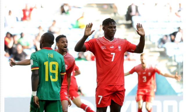 Switzerland vs Cameroon Switzerland vs Cameroon